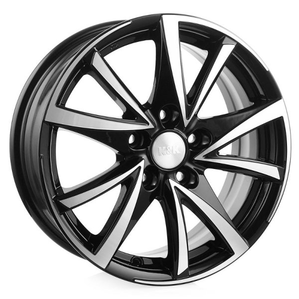 K&K Игуана (КС546) 15x6.5 4x98 ET35 d.58.5 алмаз черный