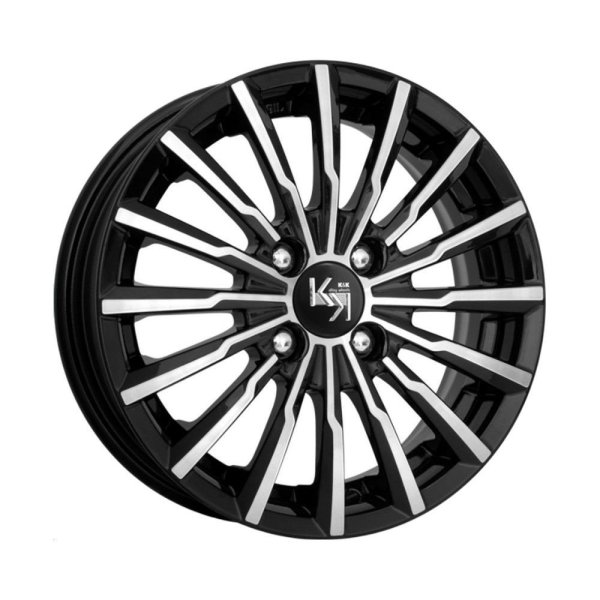 K&K Акцент-оригинал (КС641) 14x5.5 4x100 ET39 d.56.6 алмаз черный