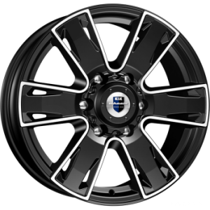 K&K Севенна-оригинал (КС726) 17x7.0 6x139.7 ET38 d.100.1 алмаз черный