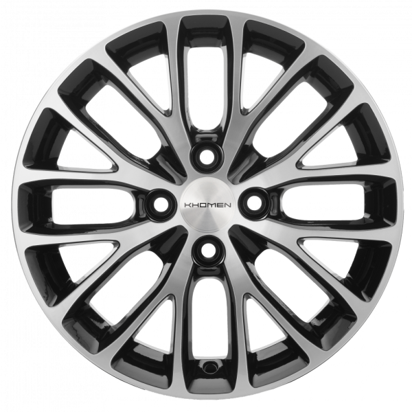 Khomen Wheels KHW1506 15x6.0 4x100 ET48 d.54.1 BLACK-FP