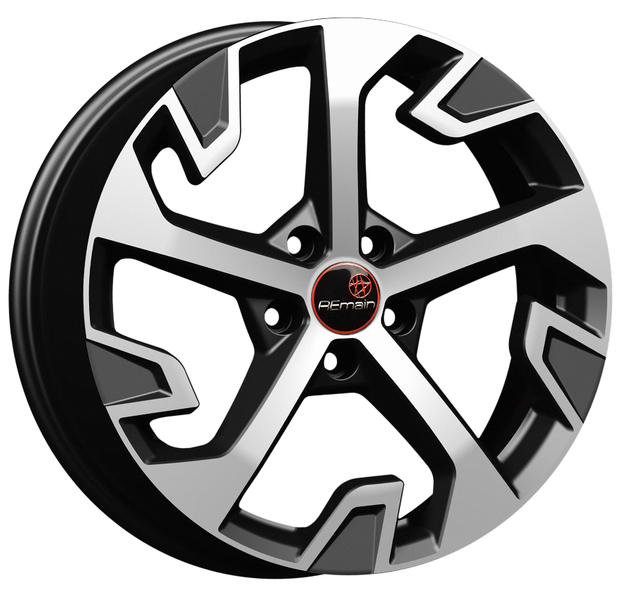 R262 Rims Вектор R262 18x7.5 5x108 ET47 d.60.1 Алмаз черный - КолесоНСК