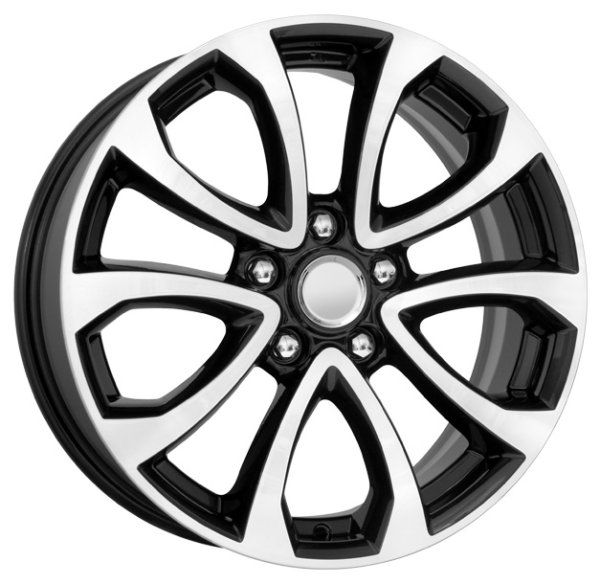 K&K КС704 (16_Terrano SN) 16x6.5 5x114.3 ET50 d.66.1 алмаз черный