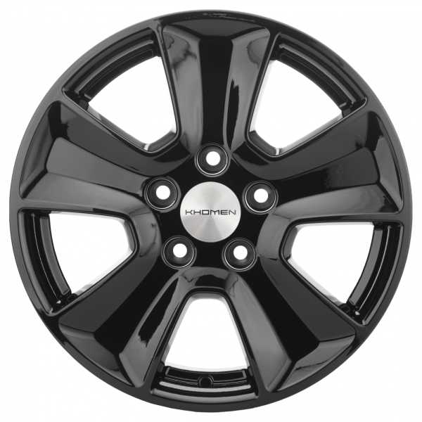 Khomen Wheels KHW1601 16x6.5 5x114.3 ET50 d.66.1 BLACK