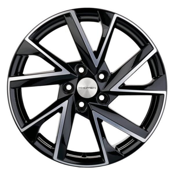 Khomen Wheels KHW1714 17x7.0 5x114.3 ET45 d.60.1 BLACK-FP