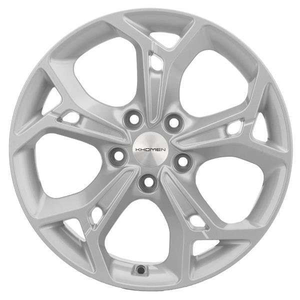 Khomen Wheels KHW1702 17x7.0 5x114.3 ET48.5 d.67.1 F-SILVER