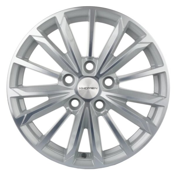 Khomen Wheels KHW1611 16x6.5 5x108 ET50 d.63.35 F-SILVER