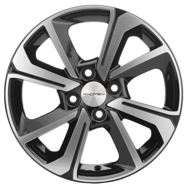 Khomen Wheels KHW1501 15x6.0 4x100 ET46 d.54.1 BLACK-FP