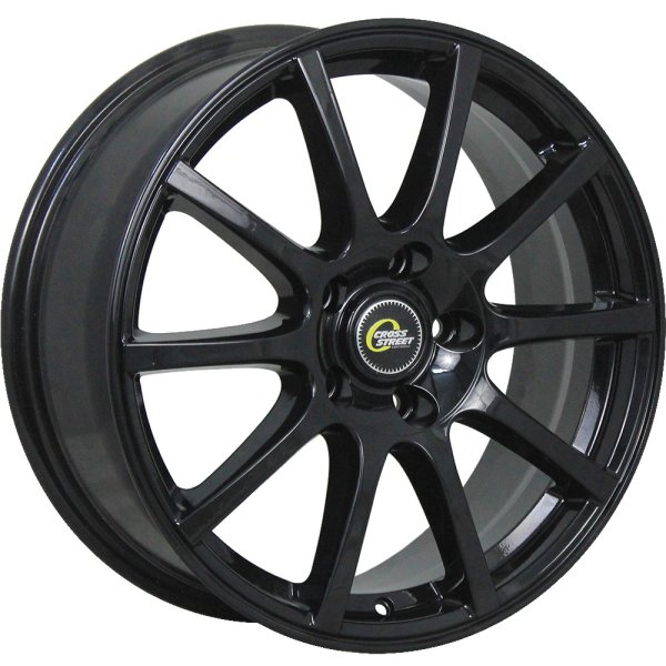 CrossStreet СR-16 15x6.0 4x100 ET50 d.60.1 Black