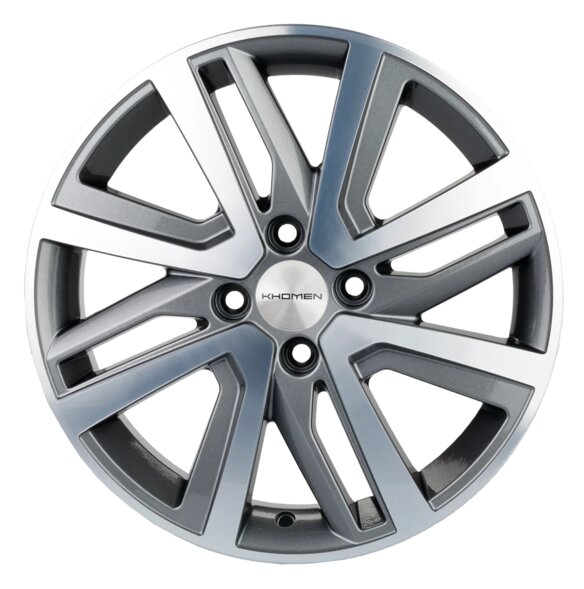 Khomen Wheels KHW1609 16x6.0 4x100 ET37 d.60.1 GRAY-FP