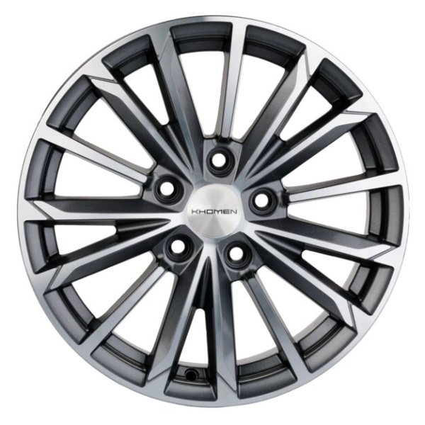 Khomen Wheels KHW1611 16x6.5 5x108 ET50 d.63.35 GRAY-FP