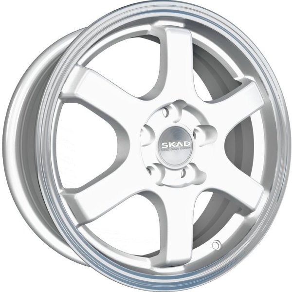 Skad КИОТО 15x6.0 4x100 ET48 d.54.1 Алмаз-белый