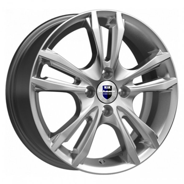 K&K Samara-оригинал (КС866) 16x6.0 5x114.3 ET43 d.67.1 сильвер SK