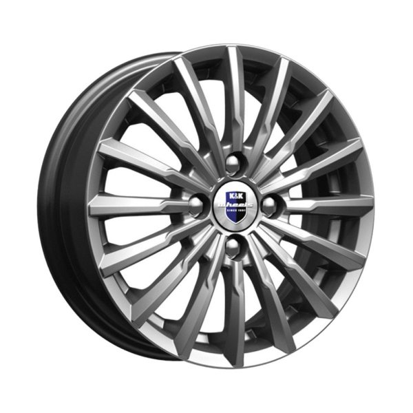 K&K Акцент (КС562) 17x7.0 5x108 ET45 d.60.1 дарк платинум