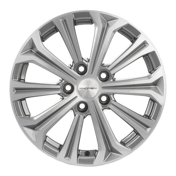 Khomen Wheels KHW1610 16x6.5 5x108 ET50 d.63.35 GRAY-FP