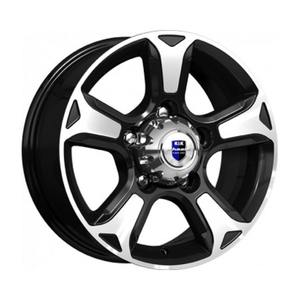 K&K Атлант (КС757) 16x7.0 5x139.7 ET35 d.98 алмаз черный