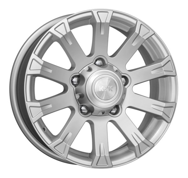 K&K Байкал (КС601) 16x7.0 5x139.7 ET35 d.108.5 сильвер