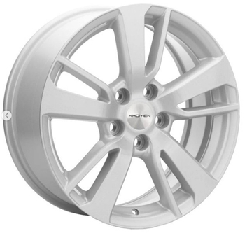 Khomen Wheels KHW1704 17x7.0 5x114.3 ET38 d.67.1 F-SILVER
